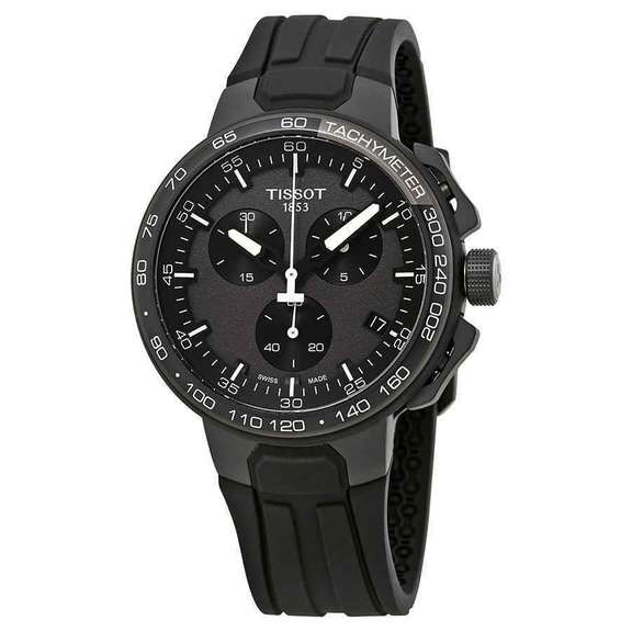 Black Mens Tissot Chronograph New in Box
