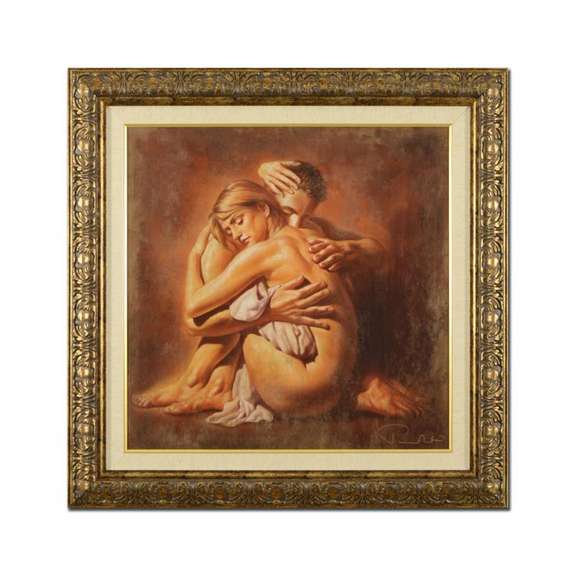 Tomasz Rut, "Remisse" Framed Limited Edition on Canvas (37.5" x 37.5"), Numbered 34/95 and Hand Signed with Letter of Authenticity