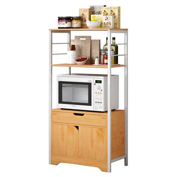 3 Tiers Microwave Oven Rack Storage Shelf