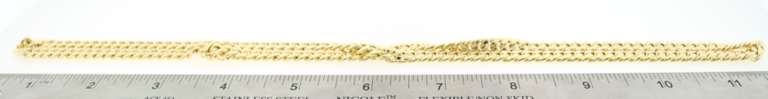 Sumptuous 10kt Yellow Gold Curb Chain Necklace