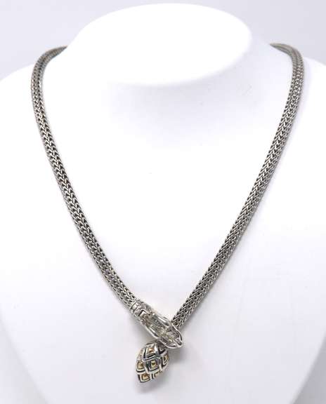 John Hardy Legend Naga Lariat Necklace