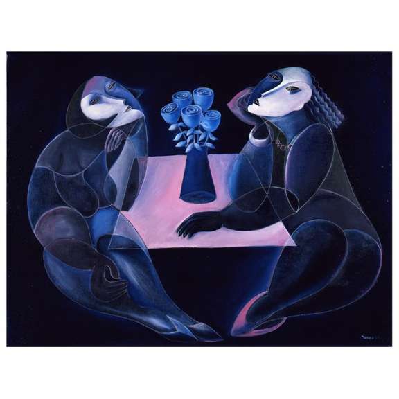 Limited edition serigraph by Yuroz