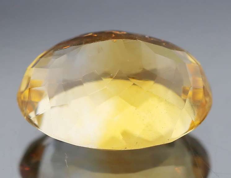 Substantial 8.44ct vivid orange unheated Citrine