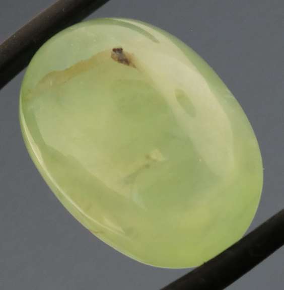 Huge 26.43ct untreated Prehnite cabochon