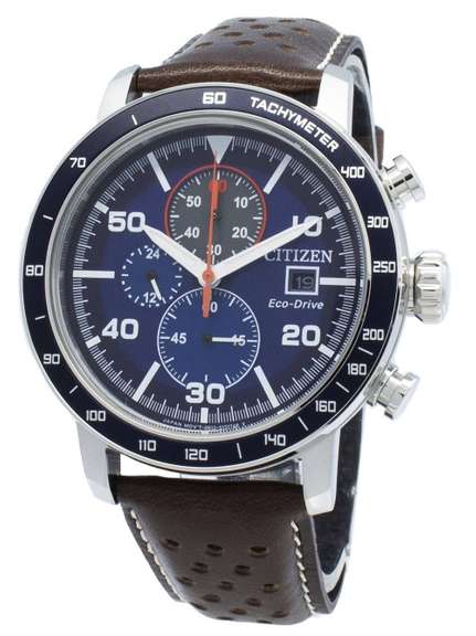 Citizen Eco Drive Chronograph, New In Box.