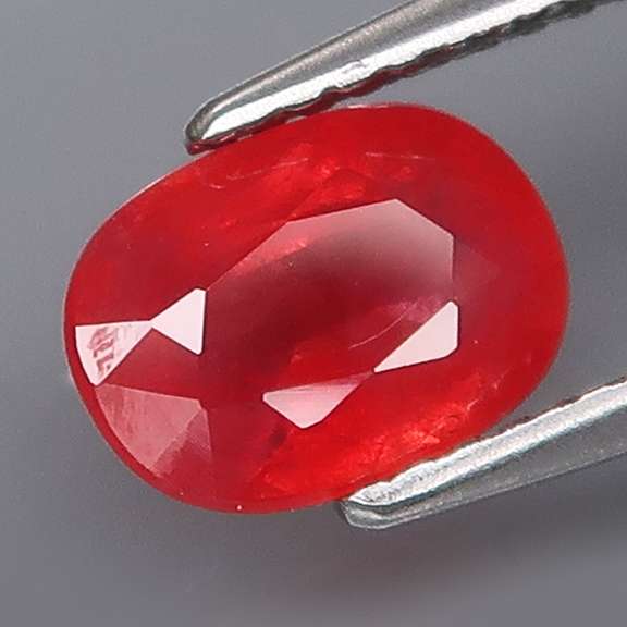 Fantastic 2.04ct top Imperial red Songean Sapphire