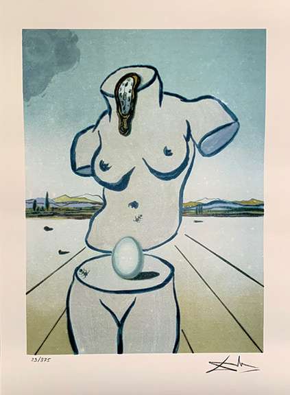 Salvador Dali, Birth of Venus