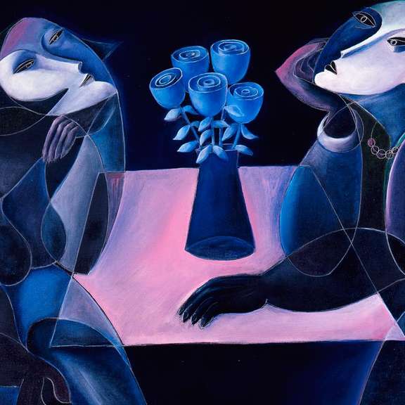 Limited edition serigraph by Yuroz