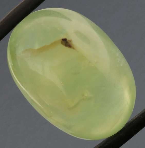 Huge 26.43ct untreated Prehnite cabochon