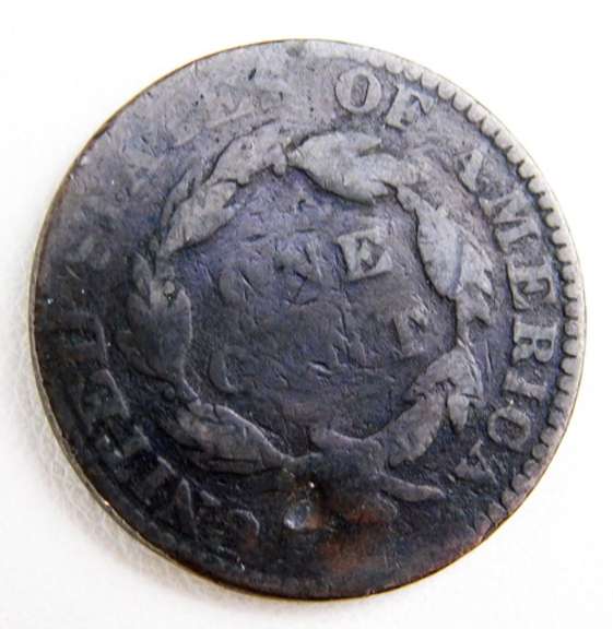 1822 U.S. Large Cent Coin