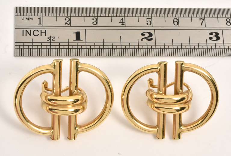 Unusual Modern Design Earrings
