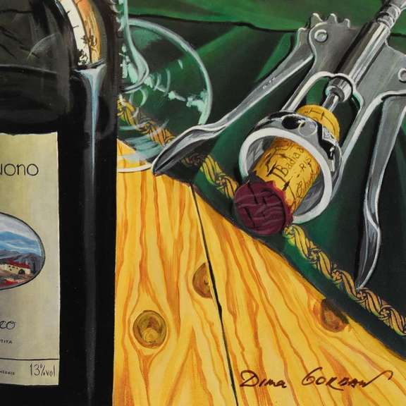 Dima Gorban, "Merry Music" Framed Limited Edition Serigraph, Numbered 600/850 and Hand Signed with Letter of Authenticity