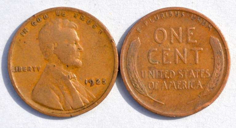 1920 1925 &1934 Lincoln Cent Rolls