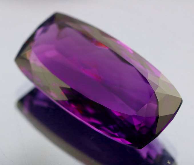 Magnificent 42ct VS clarity deep violet Amethyst