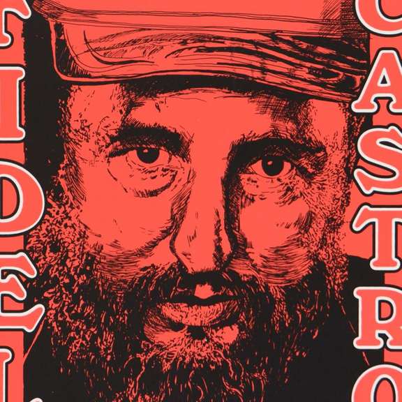 Steve Kaufman (1960-2010) "Fidel Castro" Limited Edition Silkscreen on Canvas, Numbered 36/50 and Hand Signed Inverso with Letter of Authenticity.