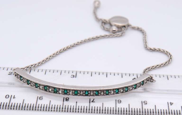 Sterling Silver Gemstone Bracelet