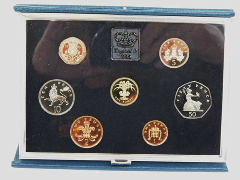 1985 United Kingdom Proof Coin Set