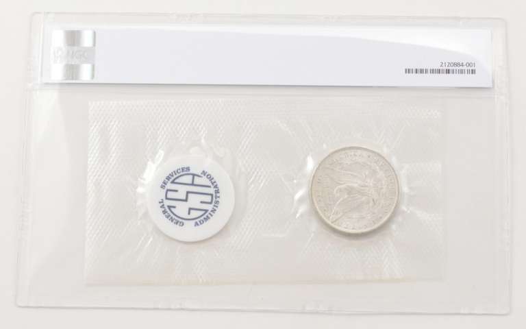 MS64 1884-O Morgan Silver Dollar - GSA Soft Pack - Graded NGC