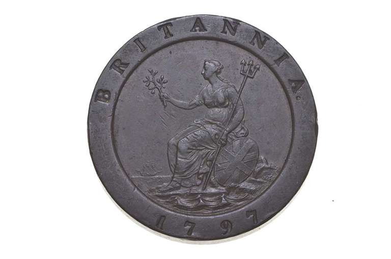 1797 United Kingdom 2 Pence