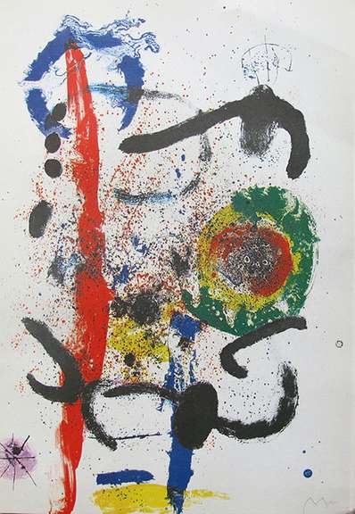 Joan Miro, La Cascada