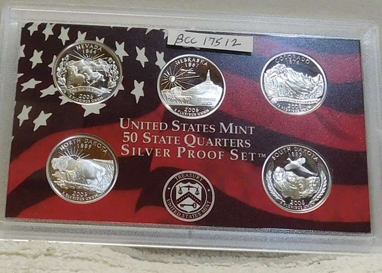 2006 Silver PRF State Qtr Set