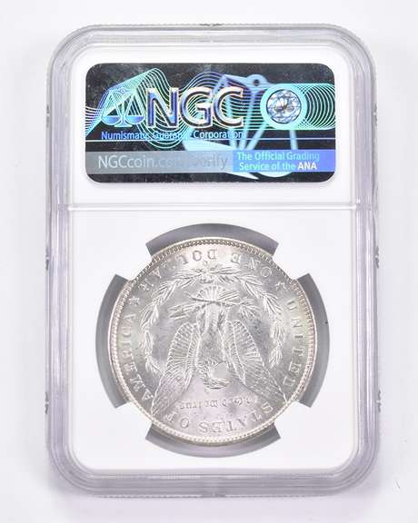 MS65 1885-O Morgan Silver Dollar - Graded NGC - Amazing Tone