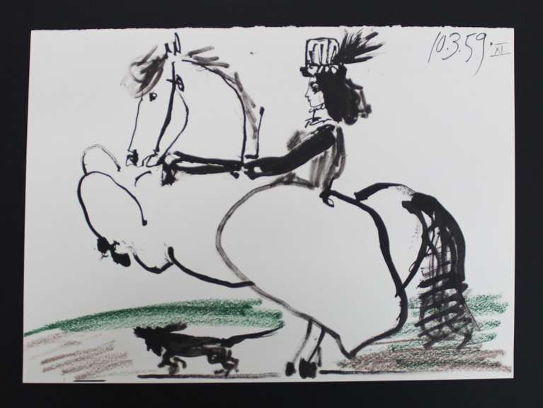 PABLO PICASSO (AFTER) UNTITLED (10.3.59 XI)