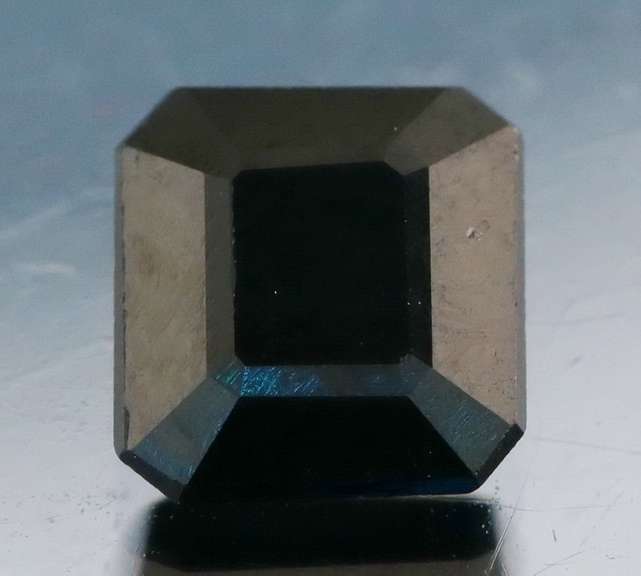 Dramatic .78ct midnight green Tourmaline