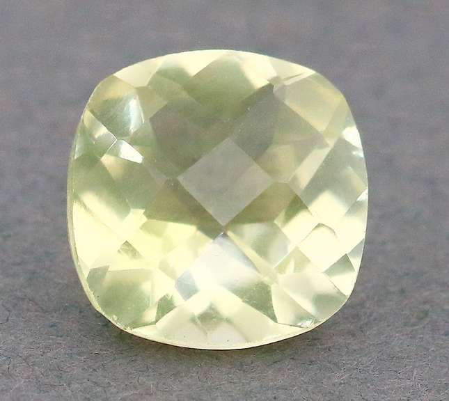 Stunning 3.77ct 10x10mm checker top Citrine