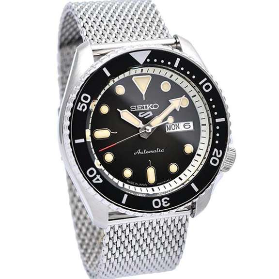 Seiko Black Dial Automatic, New In Box.