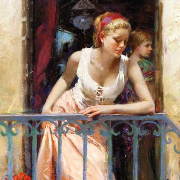 At the Balcony