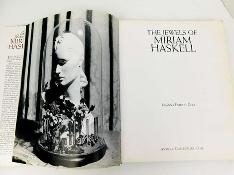The Jewels of Miriam Haskell Collector's Large Book