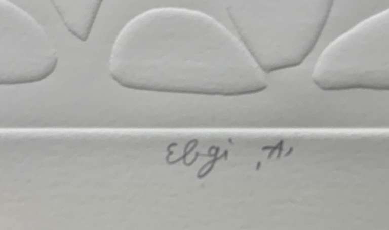 Lithograph by Ebgi Ebgi Jacob Dreams of Ladder