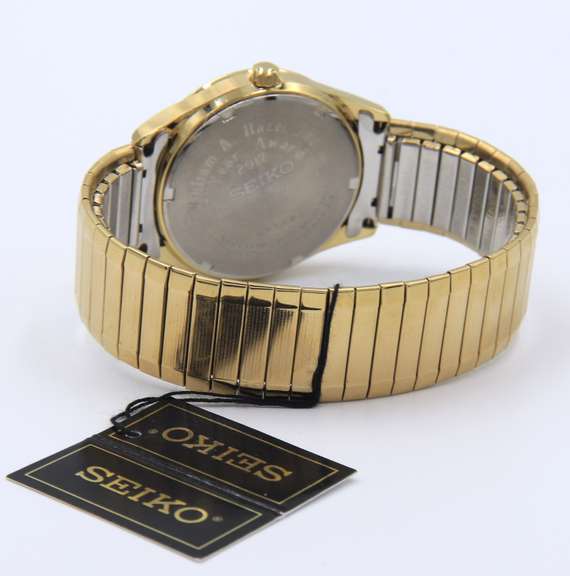 Seiko Solar Day Date Stainless Steel Watch