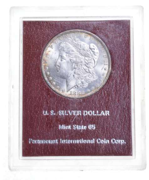 MS65 1882-CC Morgan Silver Dollar - Slabbed PCII