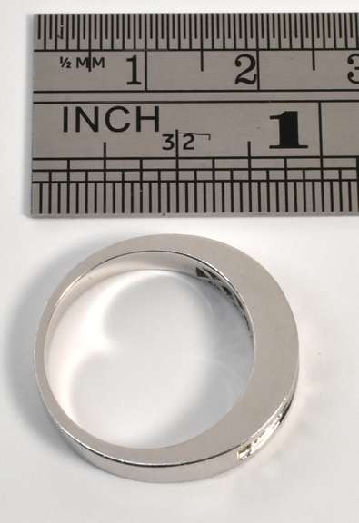 Suave Chanel Set Diamond Ring in 14K WG