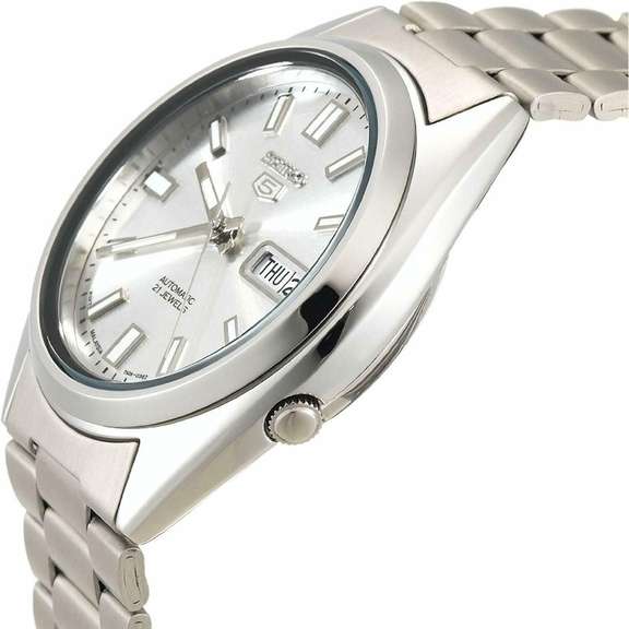 Seiko Silver Dial Automatic, New In Box.