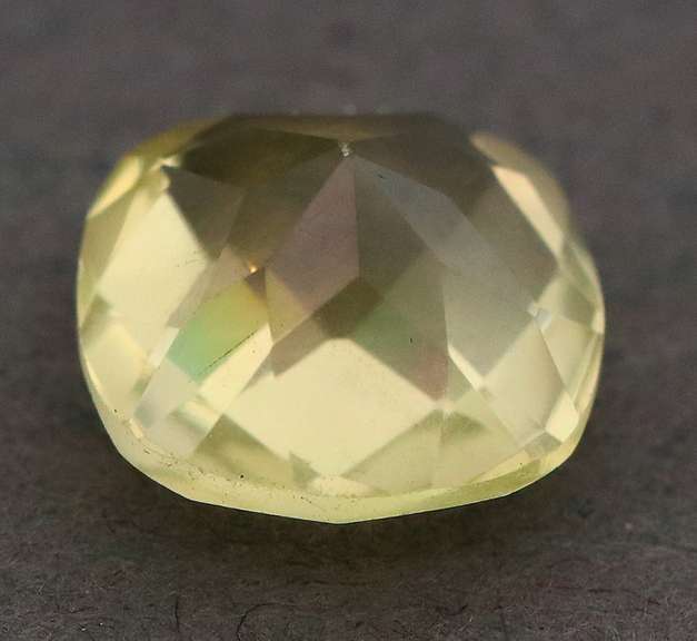 Stunning 3.81ct 10x10mm checker top Citrine