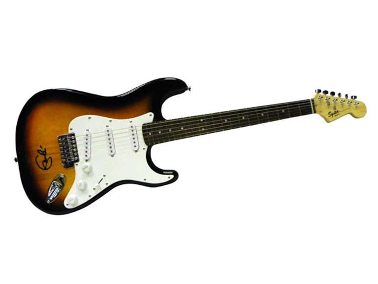 Eric Clapton Autographed Facsimile Signed Guitar