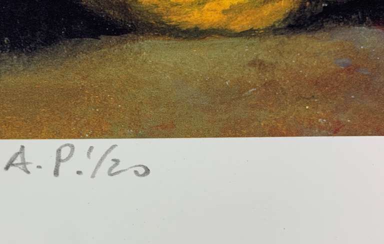 Artist Proof Print By J. Shefferd