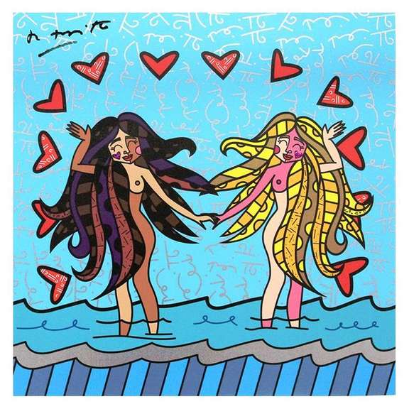 Gemini Girls (Black & White)