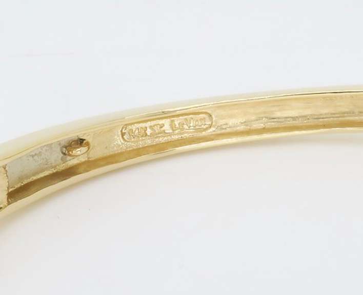 LeVian Diamond, Opal, and Tanzanite Bangle