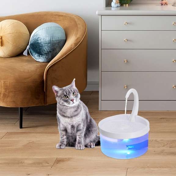 2L Pet Cat Water Fountain Automatic Cat Water Dispenser
