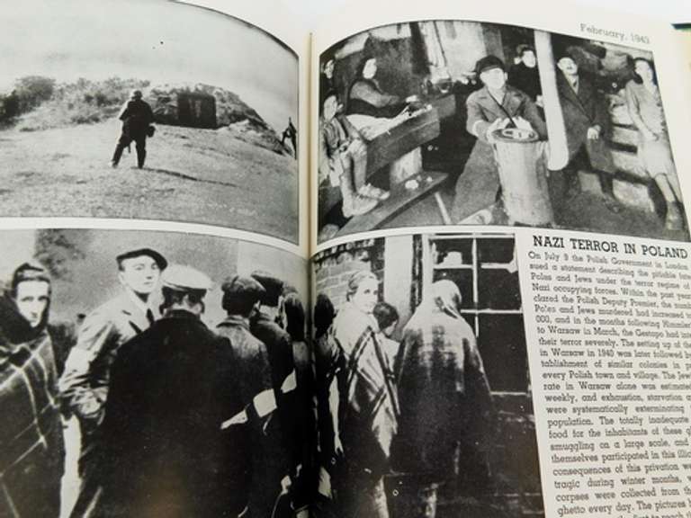 1944 Pictorial History of the 2nd World War, 2 Volumes