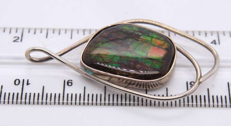 Lot of 2 Vintage Sterling Silver Pendants