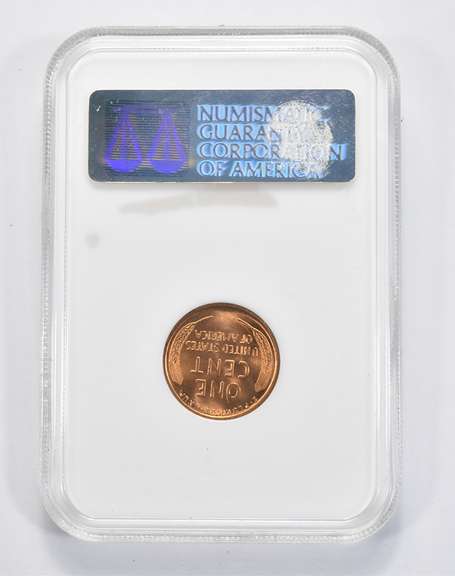 MS66 RD 1926 Lincoln Wheat Cent - CAC - Graded NGC