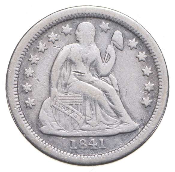 1841-O Seated Liberty Dime