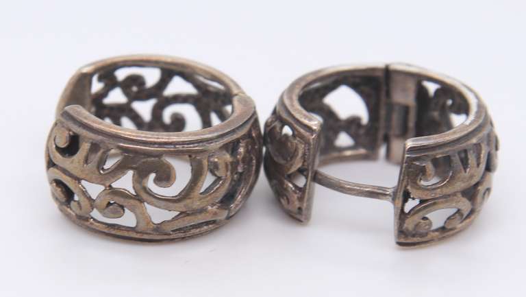 Vintage Sterling Silver Earrings