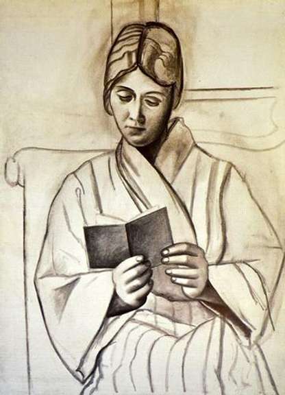 Pablo Picasso, Olga Reading