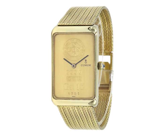 Corum 999.9 15 Gram Swiss Ingot Watch